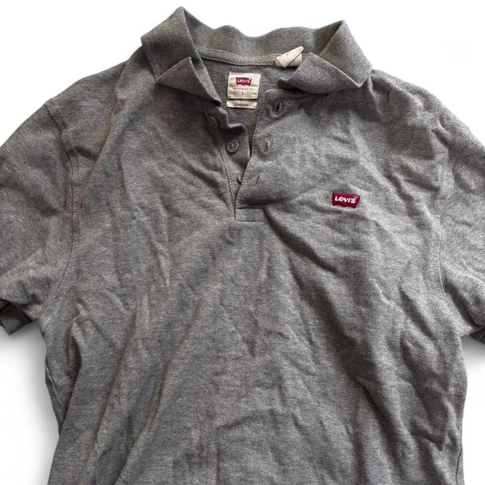 Grey levis polo shirt levis